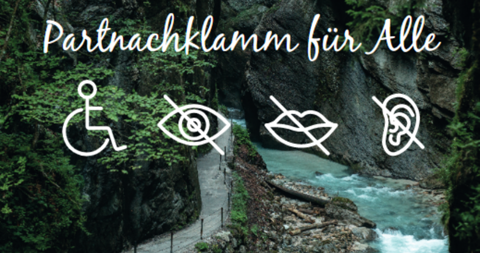 Inklusionsführung durch die Partnachklamm | © GaPa Tourismus GmbH